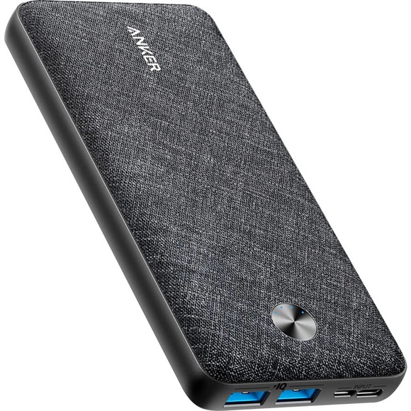 Anker - A1268H11-2 Powercore Metro 20000mah Portable Charger - Dark Gray